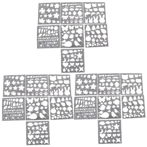 jojofuny 3 Sätze Teiliges Filzform Schablonen Für Nadelfilz Diy Bastelwerkzeuge Für Anfänger Und Zubehör Für Kreative Handarbeiten 7 Stücke * 3 jojofuny 3 Sätze Teiliges Filzform Schablonen Für Nadelfilz Diy Bastelwerkzeuge Für Anfänger Und Zubehör Für Kreative Handarbeiten 7 Stücke * 3 von jojofuny