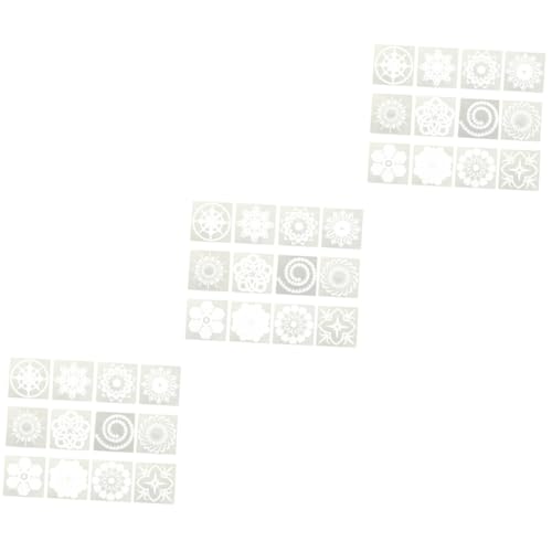 jojofuny 3 Sätze Teiliges Mandala Schablonen Set Wunderschöne Diy Malvorlagen Für Kunsthandwerksprojekte Für Wandgestaltung Scrapbooking Und Dekoration Und Wiederverwendbar 12 Stück * 3 jojofuny 3 Sätze Teiliges Mandala Schablonen Set Wunderschöne Diy Malvorlagen Für Kunsthandwerksprojekte Für Wandgestaltung Scrapbooking Und Dekoration Und Wiederverwendbar 12 Stück * 3 von jojofuny
