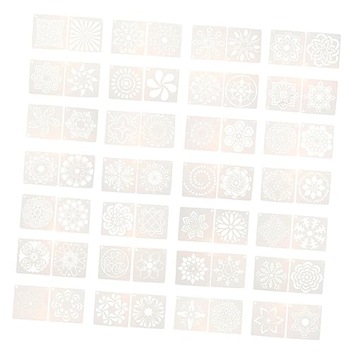 jojofuny 3 Sätze Teiliges Mandala Schablonen Wiederverwendbare Diy Malvorlagen Für Kunstprojekte Für Wandmalerei Scrapbooking Und Dekoration Flexiblen Und Waschbaren 56 Stück * 3 jojofuny 3 Sätze Teiliges Mandala Schablonen Wiederverwendbare Diy Malvorlagen Für Kunstprojekte Für Wandmalerei Scrapbooking Und Dekoration Flexiblen Und Waschbaren 56 Stück * 3 von jojofuny