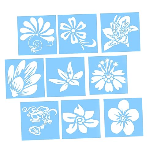 jojofuny 3 Sätze Teiliges Schablonen Für Diy Kunst Und Kuchen Dekoration Wiederverwendbar Für Kreative Bastelprojekte Und Malspaß 9 Stück * 3 jojofuny 3 Sätze Teiliges Schablonen Für Diy Kunst Und Kuchen Dekoration Wiederverwendbar Für Kreative Bastelprojekte Und Malspaß 9 Stück * 3 von jojofuny