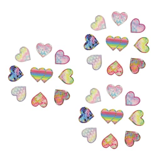 jojofuny 3 Sätze Teiliges Von Liebe Herz Stickerei Patches Dekorative Bügel Und Nähflicken Für Kleidung Jeans Rucksäcke Und Diy Projekte Langlebig Und Farbenfroh 18 Stück * 3 jojofuny 3 Sätze Teiliges Von Liebe Herz Stickerei Patches Dekorative Bügel Und Nähflicken Für Kleidung Jeans Rucksäcke Und Diy Projekte Langlebig Und Farbenfroh 18 Stück * 3 von jojofuny