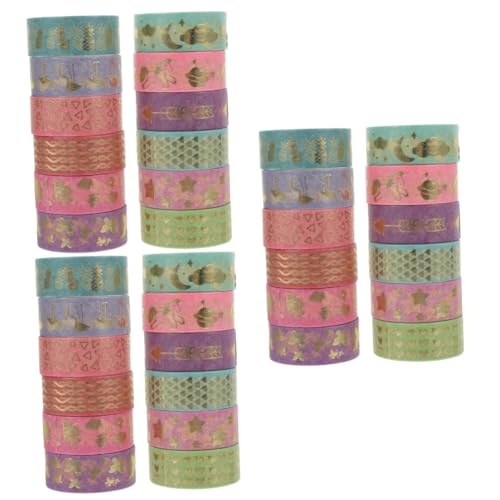 jojofuny 3 Sätze Teiliges Washi Tape Mit Goldfolie Dekoratives Klebeband Für Scrapbooking Diy Handwerke Und Journals Pro Für Projekte Und Bastelideen 12 Stück * 3 jojofuny 3 Sätze Teiliges Washi Tape Mit Goldfolie Dekoratives Klebeband Für Scrapbooking Diy Handwerke Und Journals Pro Für Projekte Und Bastelideen 12 Stück * 3 von jojofuny