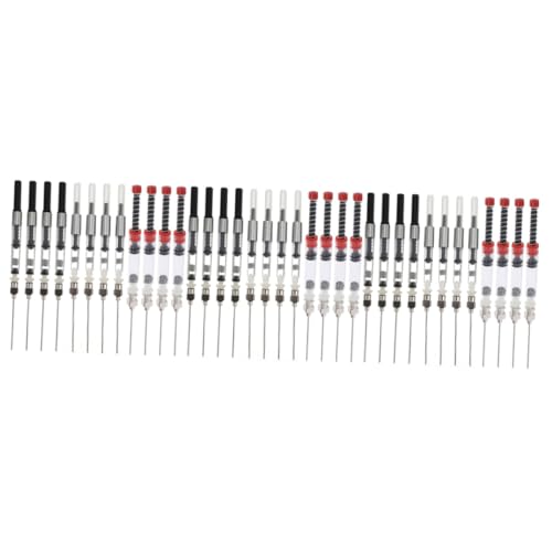 jojofuny 3 Sätze Tintenabsorber Tintenaufnahme Für Füllfederhalter Tintenstift-nachfüllung Stifttintenfüller Matrose Brunnenstift -tintenfüller Nachfüllungen Rostfreier Stahl 12 Stück * 3 von jojofuny