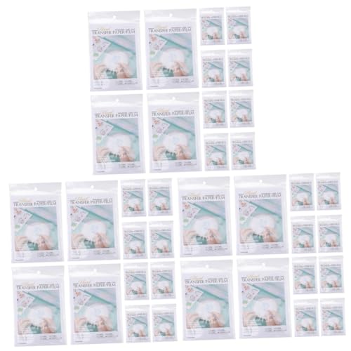 jojofuny 3 Sätze Übertragen Sie Papier Wasserlöslicher Film Nähen Klebriges Wasser Lösliches Papier Stick- Und Stickpapier Abwaschen Handarbeit Stabilisator Stoff Weiß Pva jojofuny 3 Sätze Übertragen Sie Papier Wasserlöslicher Film Nähen Klebriges Wasser Lösliches Papier Stick- Und Stickpapier Abwaschen Handarbeit Stabilisator Stoff Weiß Pva von jojofuny