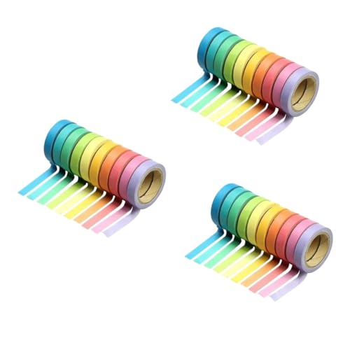 jojofuny 3 Sätze Washi Tape Dekoratives Klebeband Für Diy Projekte Scrapbooking Journal Und Geschenkgestaltung Designs Pro Packung 20 Rollen * 3 jojofuny 3 Sätze Washi Tape Dekoratives Klebeband Für Diy Projekte Scrapbooking Journal Und Geschenkgestaltung Designs Pro Packung 20 Rollen * 3 von jojofuny