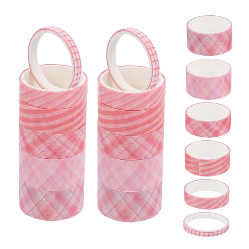 jojofuny 3 Sätze Washi Tape Set Diy Klebeband für Scrapbooking Planer und Bastelprojekte Dekorative Klebebänder Einfach Abziehbar und Rückstandsfrei für Kreative Bastelideen und von jojofuny