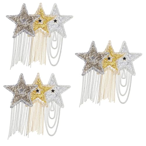 jojofuny 3 Sätze Wasserfeste Rhinestone Patches Mit Quasten Dekorative Patches Für Diy Hüte Kleidung Und Rucksäcke Einfach Zu Befestigen Für Nähprojekte 3 Stücke * 3 jojofuny 3 Sätze Wasserfeste Rhinestone Patches Mit Quasten Dekorative Patches Für Diy Hüte Kleidung Und Rucksäcke Einfach Zu Befestigen Für Nähprojekte 3 Stücke * 3 von jojofuny
