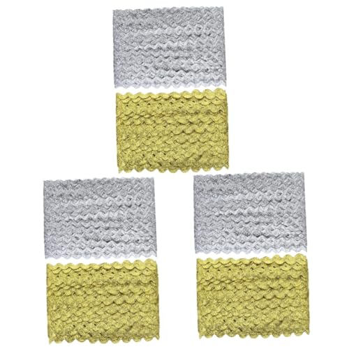 jojofuny 3 Sätze Wellige Spitze Geflochtene Verkleidung Zum Nähen Flechten Basteln Trimmen Natürlich Geflochtener Besatz Diy -kleidungsverkleidung Zopfbesatz Wellenbesatz Links 2 Rollen * 3 jojofuny 3 Sätze Wellige Spitze Geflochtene Verkleidung Zum Nähen Flechten Basteln Trimmen Natürlich Geflochtener Besatz Diy -kleidungsverkleidung Zopfbesatz Wellenbesatz Links 2 Rollen * 3 von jojofuny