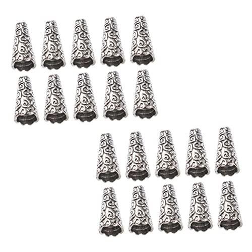 jojofuny 3 Sätze Zinklegierung Perlenkappen Für Diy Schmuck Robuste Zubehörteile Für Armbänder Und Silberne Kappen Für Kreative Bastelprojekte 100 Stück * 3 jojofuny 3 Sätze Zinklegierung Perlenkappen Für Diy Schmuck Robuste Zubehörteile Für Armbänder Und Silberne Kappen Für Kreative Bastelprojekte 100 Stück * 3 von jojofuny