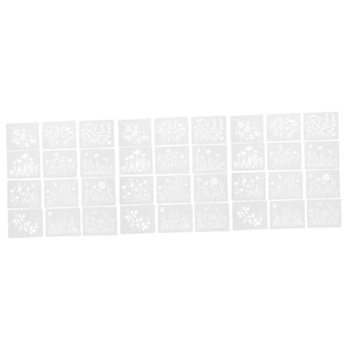 jojofuny 3 Sets Blumen Und Pflanzen Vorlage Wiederverwendbare Malschablone Vorlage Zum Malen Basteln Bastelvorlage Bastelschablone Zeichenschablone Vorlage Zeichenschablone Das von jojofuny