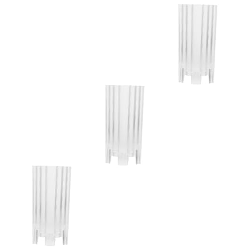 jojofuny 3 Stck. Diy Handgemachte Kerzenform Blockdesign Gießform für Kreative Aromakerzen Wiederverwendbar Einfach zu Reinigen für Dekorationen und von jojofuny