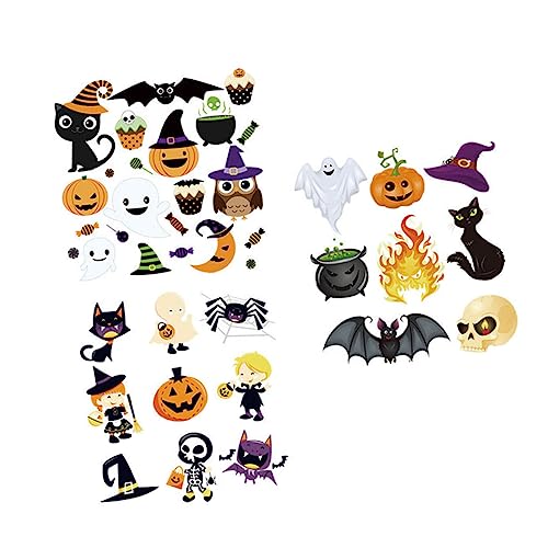 jojofuny 3 Stk. Teiliges Halloween Bügelbild Set mit Kürbis-motiven Hitzeübertragbare Applikationen für DIY Kinderkleidung Einfach Anzubringen Farbenfrohe Stoffflicken für Festtagsoutfits jojofuny 3 Stk. Teiliges Halloween Bügelbild Set mit Kürbis-motiven Hitzeübertragbare Applikationen für DIY Kinderkleidung Einfach Anzubringen Farbenfrohe Stoffflicken für Festtagsoutfits von jojofuny