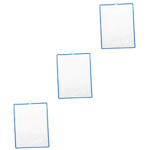 jojofuny 3 Stück A4 Hanging -Dateibox dokumentieren hängender Aktenordner Quittungsorganisator Wand Aufbewahrung von Hängemappen Büro MAL MOTTED -Aktenhalter Dateihalter PVC von jojofuny