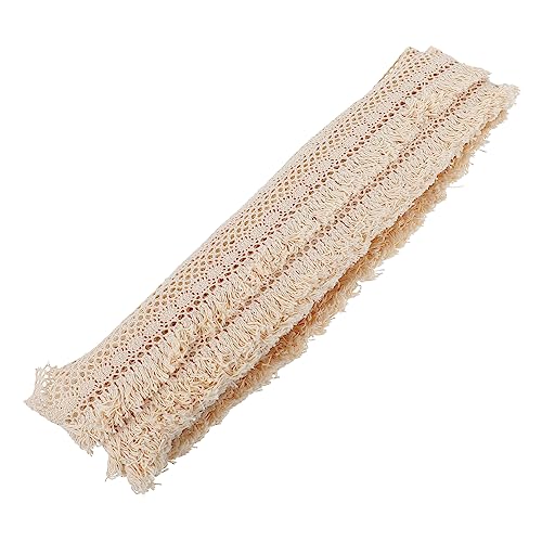 jojofuny 3 Stück Baumwoll Tassel Borte Breit Yards Diy Nähprojekte Hochzeitsschmuck Tischdecken und Dekoration von Möbeln von jojofuny