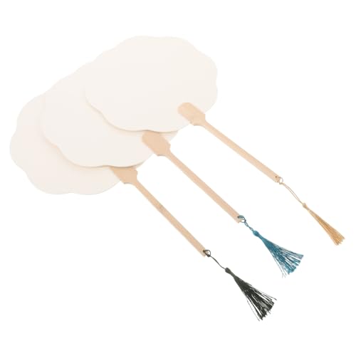 jojofuny 3 Stück DIY Fächer aus Papier mit Blütenblattform Leichter Faltbarer Handventilator aus Umweltfreundlichem Reispapier Blanko Malfläche für Sommer Hochzeiten Outdoor Aktivitäten jojofuny 3 Stück DIY Fächer aus Papier mit Blütenblattform Leichter Faltbarer Handventilator aus Umweltfreundlichem Reispapier Blanko Malfläche für Sommer Hochzeiten Outdoor Aktivitäten von jojofuny