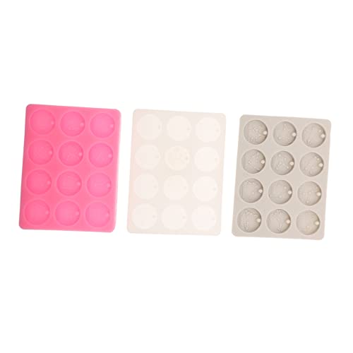 jojofuny 3 Stück Diy Epoxidharz Anhänger Formen Kreative Silikonmoulds für Schmuck Dekoration und Accessoires Transparent Rosa jojofuny 3 Stück Diy Epoxidharz Anhänger Formen Kreative Silikonmoulds für Schmuck Dekoration und Accessoires Transparent Rosa von jojofuny