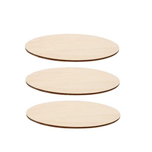 jojofuny 3 Stück Diy Runde Holzscheiben Unbehandelte Holzscheiben für Bastelprojekte Malen und Dekoration für Erwachsene Handwerk und Lernwerkzeug jojofuny 3 Stück Diy Runde Holzscheiben Unbehandelte Holzscheiben für Bastelprojekte Malen und Dekoration für Erwachsene Handwerk und Lernwerkzeug von jojofuny