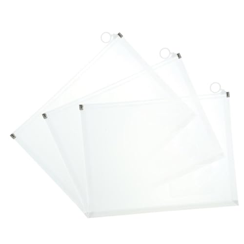jojofuny 3 Stück Dokumentenmappe Transparente Ordner mit Druckknopfverschluss Robuste Material für Schule Büro und Unterlagenorganisation Praktische Aufbewahrungstaschen für Wichtige jojofuny 3 Stück Dokumentenmappe Transparente Ordner mit Druckknopfverschluss Robuste Material für Schule Büro und Unterlagenorganisation Praktische Aufbewahrungstaschen für Wichtige von jojofuny