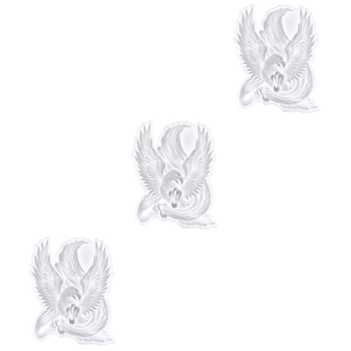 jojofuny 3 Stück Eagle Shaped Epoxy Silikonform Flexible Gießform für DIY Projekte Detailgenaue Eagle Dekoration Hochwertige Silikonform für Basteln für Bastelfans von jojofuny