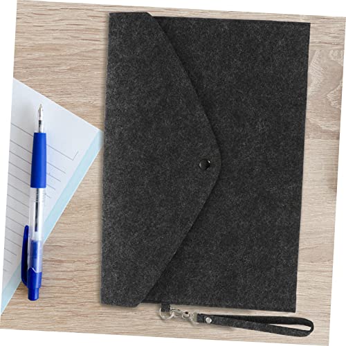 jojofuny 3 Stück Faltbare Filzmappe mit Druckknopfverschluss Wasserdichte und Robuste Dokumententasche mit Lanyard für Büro Schule und Organisation Wichtiger Unterlagen jojofuny 3 Stück Faltbare Filzmappe mit Druckknopfverschluss Wasserdichte und Robuste Dokumententasche mit Lanyard für Büro Schule und Organisation Wichtiger Unterlagen von jojofuny