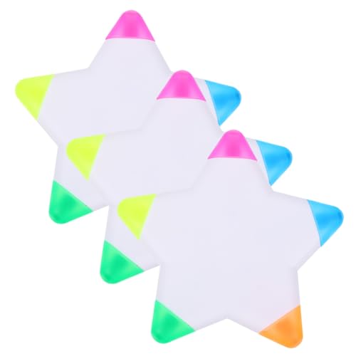jojofuny 3 Stück Fluoreszierende Marker Notizen Hochlighter für Graffiti Stifte Malutensilien für Erwachsene ohne Tintenleckage und Geruch jojofuny 3 Stück Fluoreszierende Marker Notizen Hochlighter für Graffiti Stifte Malutensilien für Erwachsene ohne Tintenleckage und Geruch von jojofuny