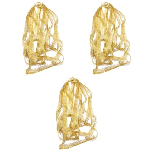 jojofuny 3 Stück Fransenbesatz selber machen DIY Quaste für schmücken Quasten Rock Latein-Tanzkleid mit Quaste Tanzkostüm Fransenquaste Tanzschals Haustier Pailletten Golden jojofuny 3 Stück Fransenbesatz selber machen DIY Quaste für schmücken Quasten Rock Latein-Tanzkleid mit Quaste Tanzkostüm Fransenquaste Tanzschals Haustier Pailletten Golden von jojofuny