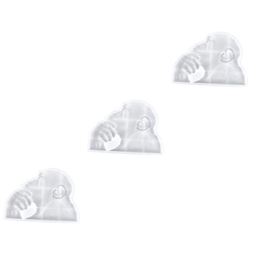 jojofuny 3 Stück Gorilla Silikonform für DIY Bastelprojekte Flexible und Langlebige Gießform für Epoxidharzbasierte Dekorationen für Handarbeiten und jojofuny 3 Stück Gorilla Silikonform für DIY Bastelprojekte Flexible und Langlebige Gießform für Epoxidharzbasierte Dekorationen für Handarbeiten und von jojofuny