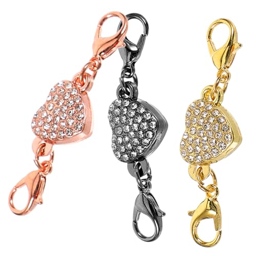 jojofuny 3 Stück Herzförmige Magnetschnallen Charms Im Herz Design Anhängerherstellung Magnetverschlüsse Schmuckverschlüsse Schmuckzubehör Halskettenverbinder Schmuckverschlüsse jojofuny 3 Stück Herzförmige Magnetschnallen Charms Im Herz Design Anhängerherstellung Magnetverschlüsse Schmuckverschlüsse Schmuckzubehör Halskettenverbinder Schmuckverschlüsse von jojofuny