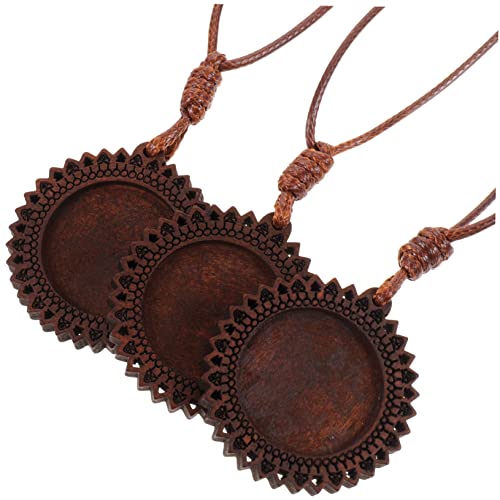 jojofuny 3 Stück Holz Anhänger Bodenplatten für Diy Schmuckherstellung Holz Pendants für Schlüsselanhänger und Kreative Projekte Robust und Langlebig jojofuny 3 Stück Holz Anhänger Bodenplatten für Diy Schmuckherstellung Holz Pendants für Schlüsselanhänger und Kreative Projekte Robust und Langlebig von jojofuny