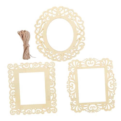 jojofuny 3 Stück Holzrahmen Anhänger dekoring weihnachten weihnacjtsdeko Holzdekoration für Kinderpartys geburtstagsdeko woodcraft bilderrahmen Holzchip unvollendeter Holzausschnitt hölzern jojofuny 3 Stück Holzrahmen Anhänger dekoring weihnachten weihnacjtsdeko Holzdekoration für Kinderpartys geburtstagsdeko woodcraft bilderrahmen Holzchip unvollendeter Holzausschnitt hölzern von jojofuny