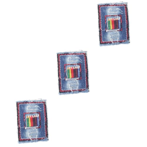 jojofuny 3 Stück Jeans Patch Zum Aufnähen Für Jacken Knieflicken Für Jeans Groovy Patch Hosenflicken Nähstoff Stickflicken Aufnäher Zum Aufnähen Von Denim Patches Bestickte Bein jojofuny 3 Stück Jeans Patch Zum Aufnähen Für Jacken Knieflicken Für Jeans Groovy Patch Hosenflicken Nähstoff Stickflicken Aufnäher Zum Aufnähen Von Denim Patches Bestickte Bein von jojofuny
