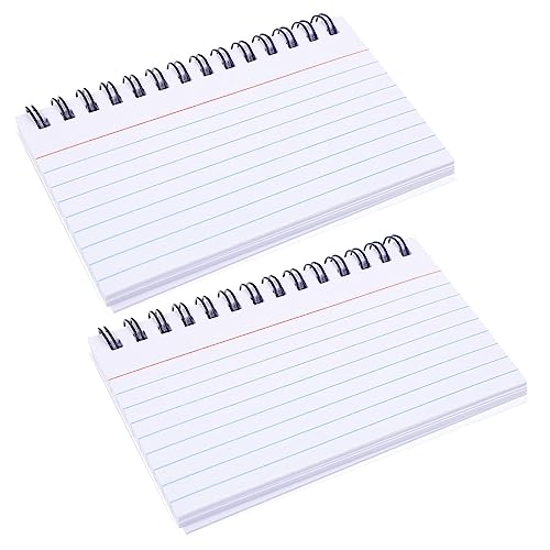 jojofuny 3 Stück Kleines Notizbuch Spiralnotizbuch Notizblock mit Abreißblättern für To Do Listen Handliches Notizheft mit Ringen für Schule und Büro von jojofuny