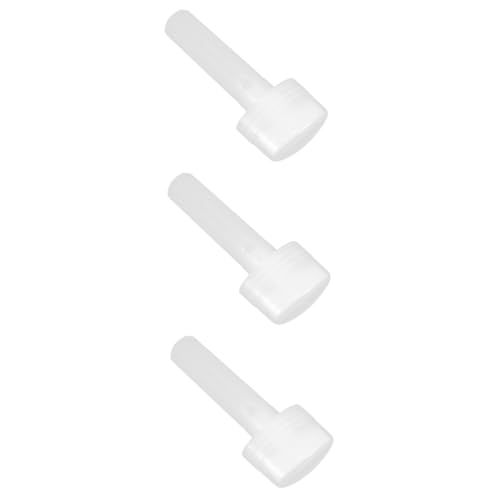 jojofuny 3 Stück Leerer Stifthalter Zubehör Farbmarker Stifte Lackstifte Graffiti Stiftröhre Graffiti Marker Stab Büro Malstift Stab Transparenter Stift Stab Weißer Kunststoff von jojofuny