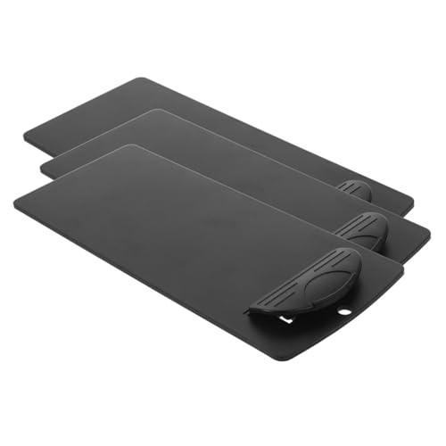 jojofuny 3 Stück Multifunktionale Klemmbretter Tragbare Clipboards für Menüs Rechnungen und Dokumente für Büro Restaurant und Veranstaltungen Schwarze Schreibunterlage jojofuny 3 Stück Multifunktionale Klemmbretter Tragbare Clipboards für Menüs Rechnungen und Dokumente für Büro Restaurant und Veranstaltungen Schwarze Schreibunterlage von jojofuny