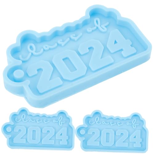 jojofuny 3 Stück Schlüsselanhänger Silikonform Teiliges Flexible Epoxidharz Gießform für DIY Abschlussgeschenke Schlüsselband Anhänger Basteln Langlebig und Wiederverwendbar jojofuny 3 Stück Schlüsselanhänger Silikonform Teiliges Flexible Epoxidharz Gießform für DIY Abschlussgeschenke Schlüsselband Anhänger Basteln Langlebig und Wiederverwendbar von jojofuny