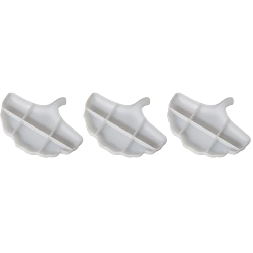 jojofuny 3 Stück Silikon Blattform Schalenform Diy Ginkgo Design Langlebige Gießform für Obstplatten Einfach zu Entformen für Bastelprojekte und jojofuny 3 Stück Silikon Blattform Schalenform Diy Ginkgo Design Langlebige Gießform für Obstplatten Einfach zu Entformen für Bastelprojekte und von jojofuny