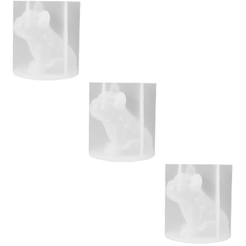 jojofuny 3 Stück Silikonform Bulldogge Diy Epoxidharz Gießform Flexibel Robust Sicher für Kreative Dekorationen Handwerk jojofuny 3 Stück Silikonform Bulldogge Diy Epoxidharz Gießform Flexibel Robust Sicher für Kreative Dekorationen Handwerk von jojofuny