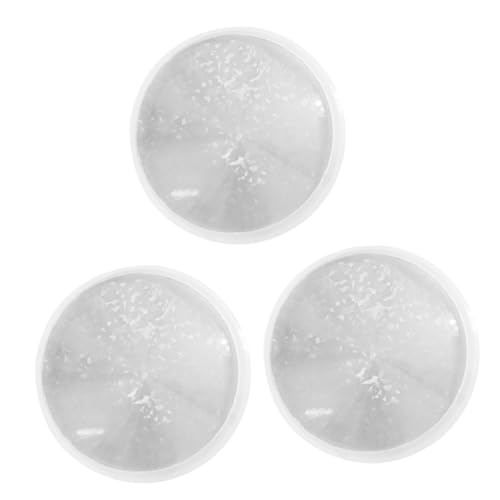 jojofuny 3 Stück Silikonform für Untersetzer Diy Epoxidharz Gießform für Einzigartige Handgemachte Kreationen Runde Silikonform für Personalisierte Getränkeuntersetzer für Zuhause und von jojofuny