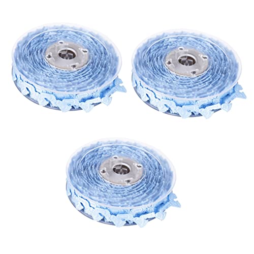jojofuny 3 Stück Spitzenband für Geburtstagsfeierdekoration zum Verpacken von Geschenken Verschönerung von Babyzimmern jojofuny 3 Stück Spitzenband für Geburtstagsfeierdekoration zum Verpacken von Geschenken Verschönerung von Babyzimmern von jojofuny