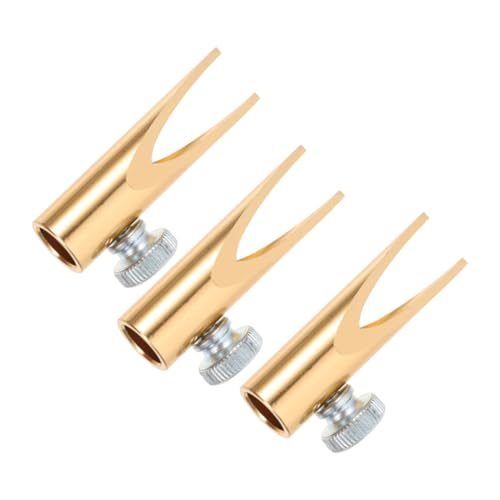 jojofuny 3 Stück Teiliges Manuelles Augen-make-up-stiftspitzer aus Aluminiumlegierung mit U-förmigen Schlitzen Ergonomisch Tragbar und Robust für Augenbrauen Eyelinerstifte Künstler Schüler von jojofuny
