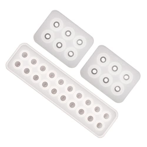 jojofuny 3 Stück Teiliges Silikon Schmuckanhänger Gießformen Diy Epoxidharz Formen für Kreative Bastelprojekte für Persönliche und Kunsthandwerk jojofuny 3 Stück Teiliges Silikon Schmuckanhänger Gießformen Diy Epoxidharz Formen für Kreative Bastelprojekte für Persönliche und Kunsthandwerk von jojofuny