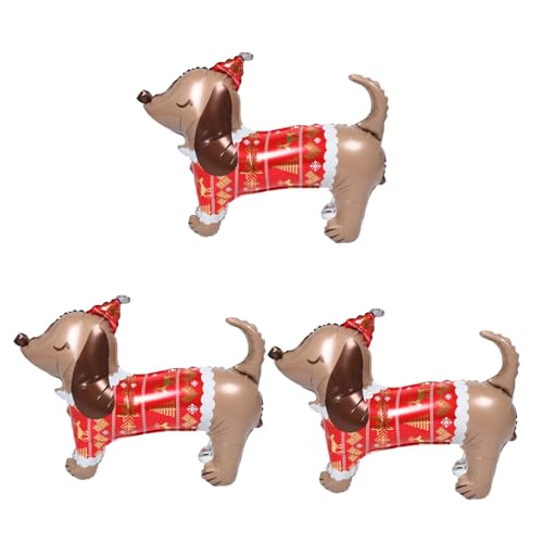 jojofuny 3 Stück Weihnachts dekorations ballons Babypartyballon Halloween -Partyballons Tier-Geburtstagsballon Partyballon aus Folie Haustier Hund Luftballons Neuheit Ballon Aluminiumfolie jojofuny 3 Stück Weihnachts dekorations ballons Babypartyballon Halloween -Partyballons Tier-Geburtstagsballon Partyballon aus Folie Haustier Hund Luftballons Neuheit Ballon Aluminiumfolie von jojofuny