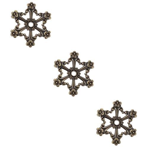 jojofuny 3 Stück Zinklegierung Winding Plate für Kreuzstich Diy Garn Organizer Robuste Kompakte und Praktische Lösung zur Aufbewahrung von Nähgarnen für Handarbeiten und Kreative Projekte von jojofuny