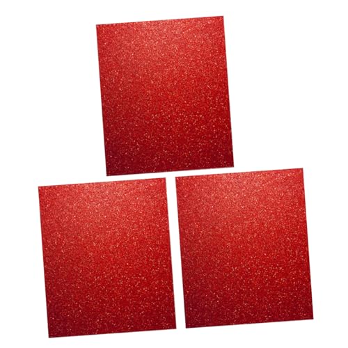 jojofuny 3 Stücke Diy Glitzer Transferfolie für T Shirts Rote Wärmeübertragungsfolie für Stoffe Bastelarbeiten und Bekleidungsdesigns jojofuny 3 Stücke Diy Glitzer Transferfolie für T Shirts Rote Wärmeübertragungsfolie für Stoffe Bastelarbeiten und Bekleidungsdesigns von jojofuny