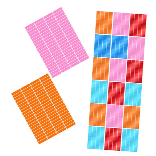 jojofuny 30 Blatt Beschriftungsetiketten Selbstklebende Papieretiketten Papieraufkleber Zum Beschriften Von Inhalt Farbetiketten Beschriftung Markierung Vorratsbuch jojofuny 30 Blatt Beschriftungsetiketten Selbstklebende Papieretiketten Papieraufkleber Zum Beschriften Von Inhalt Farbetiketten Beschriftung Markierung Vorratsbuch von jojofuny