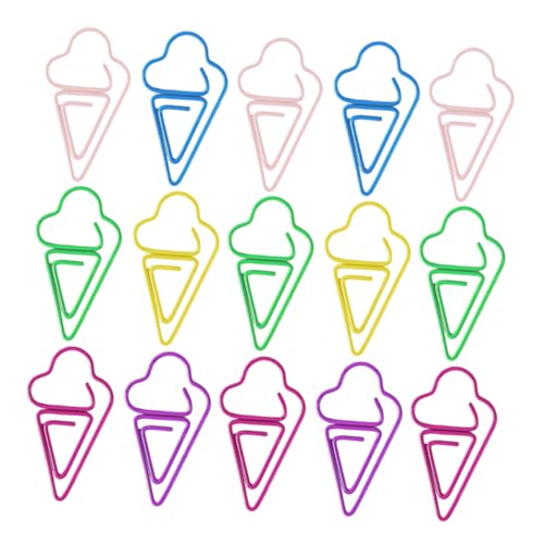 jojofuny 30 Stück Eiscreme-büroklammer -lesezeichen Büroklammern Süß Studenten-cartoon-büroklammern Speisen Geformte Papierklammern Lustige Büroklammern Bürobedarf Plastik jojofuny 30 Stück Eiscreme-büroklammer -lesezeichen Büroklammern Süß Studenten-cartoon-büroklammern Speisen Geformte Papierklammern Lustige Büroklammern Bürobedarf Plastik von jojofuny