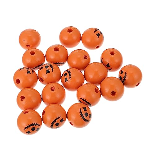 jojofuny 30 Stück Farbige Holzperlen für Halloween Runde Bastelperlen Langlebigem Holz für Diy Projekte Dekorationen und Schmuckherstellung jojofuny 30 Stück Farbige Holzperlen für Halloween Runde Bastelperlen Langlebigem Holz für Diy Projekte Dekorationen und Schmuckherstellung von jojofuny
