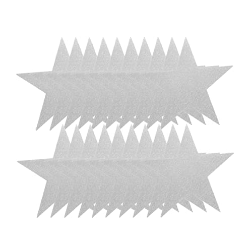 jojofuny 30 Stück Fünfzackiger Stern Aus Papier Schulmaterial Ausschnitte Wandtattoos Für Klassenzimmer Party Streifen Aus Papiersternen Schule Handwerk Papiersterne Dekoration Silber jojofuny 30 Stück Fünfzackiger Stern Aus Papier Schulmaterial Ausschnitte Wandtattoos Für Klassenzimmer Party Streifen Aus Papiersternen Schule Handwerk Papiersterne Dekoration Silber von jojofuny