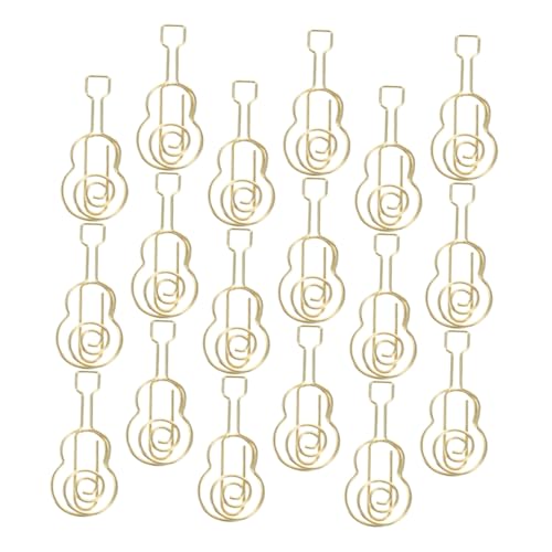 jojofuny 30 Stück Gitarren Büroklammern Büroklammern Buchzubehör Tagebuchform Kleine Büroklammern Dekorative Musikfarbe Große Goldene Büroklammern Büroklammer Lesezeichen Winzige jojofuny 30 Stück Gitarren Büroklammern Büroklammern Buchzubehör Tagebuchform Kleine Büroklammern Dekorative Musikfarbe Große Goldene Büroklammern Büroklammer Lesezeichen Winzige von jojofuny