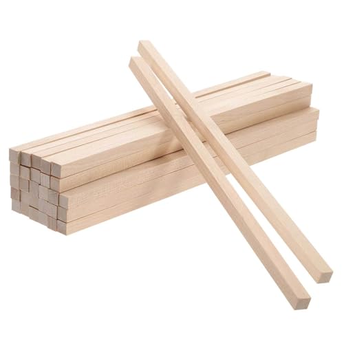 jojofuny 30 Stück Holz Dowel Stäbe Unfertige Holzstäbe für DIY Projekte Handwerksmaterial für Bastelarbeiten für Modellbau und Bastelprojekte jojofuny 30 Stück Holz Dowel Stäbe Unfertige Holzstäbe für DIY Projekte Handwerksmaterial für Bastelarbeiten für Modellbau und Bastelprojekte von jojofuny